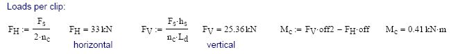 loads per clip calculation